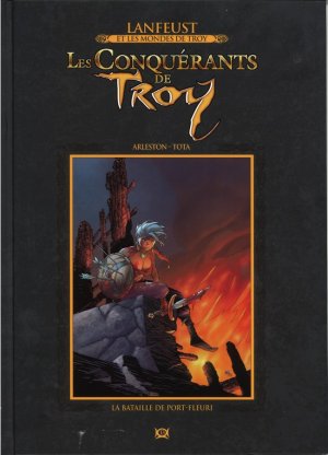 couverture, jaquette Les conquérants de Troy 3  - La Bataille de Port-FleuriDeluxe (Hachette BD) BD