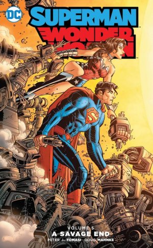 couverture, jaquette Superman / Wonder Woman 5  - Savage EndTPB softcover (souple) (DC Comics) Comics
