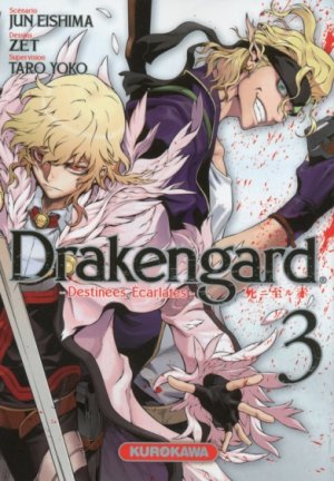 couverture, jaquette Drakengard – Destinées Écarlates 3  (Kurokawa) Manga