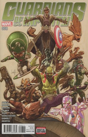 GUARDIANS OF INFINITY # 8 Issues V1 (2015 - 2016)