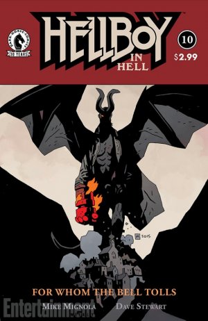 couverture, jaquette Hellboy - En Enfer 10  - For Whom The Bell TollsIssues (2012 - 2016) (Dark Horse Comics) Comics