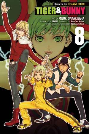 couverture, jaquette Tiger & Bunny 8  (Viz media) Manga