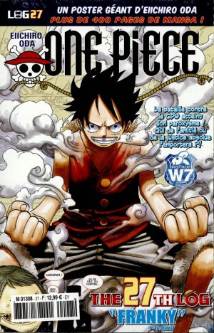 couverture, jaquette One Piece 27 Logs (Hachette) Manga