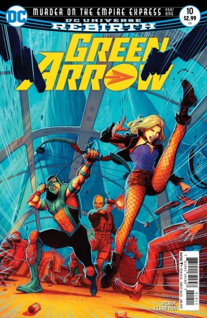 couverture, jaquette Green Arrow 10  - Murder on the Empire ExpressIssues V6 (2016 - Ongoing) (DC Comics) Comics