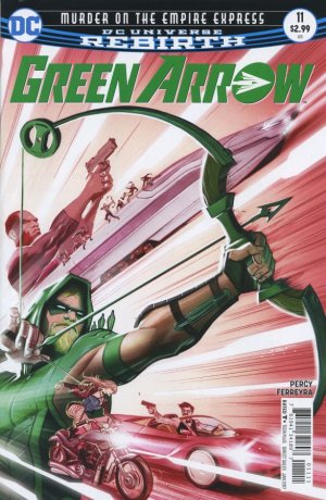 couverture, jaquette Green Arrow 11  - Murder on the Empire Express 2 : Murder IncorporatedIssues V6 (2016 - Ongoing) (DC Comics) Comics