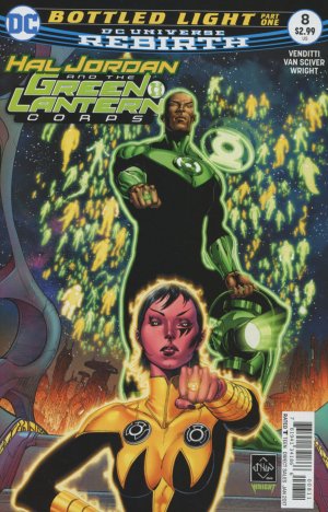 couverture, jaquette Green Lantern Rebirth 8  - Bottled LightIssues (2016-2018) (DC Comics) Comics