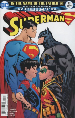 couverture, jaquette Superman 10  - In the Name of the FatherIssues V4 (2016 - 2018) (DC Comics) Comics