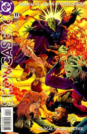 Showcase '96 11 - Brainiac vs. Legion of Super-Heroes - Wildcat - Scare Tactics