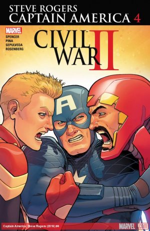 couverture, jaquette Captain America - Steve Rogers 4 Issues (2016 - 2017) (Marvel) Comics