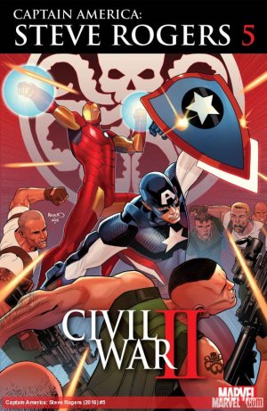 couverture, jaquette Captain America - Steve Rogers 5 Issues (2016 - 2017) (Marvel) Comics