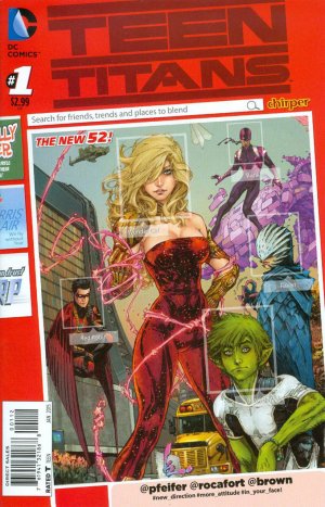 Teen Titans 1 - 1 - cover second printing