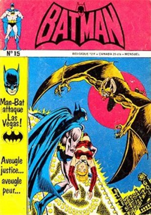 couverture, jaquette Batman 15 Kiosque (1972 - 1980) (Interpresse) Comics