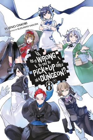 couverture, jaquette DanMachi - La légende des Familias 8  (Yen On) Light novel