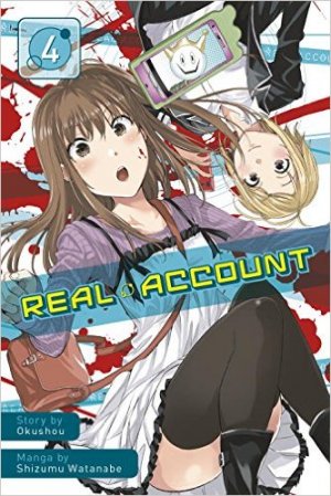 couverture, jaquette Real Account 4  (Kodansha Comics USA) Manga
