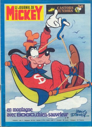 couverture, jaquette Le journal de Mickey 1275  (Disney) Magazine