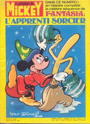 couverture, jaquette Le journal de Mickey 1267  (Disney) Magazine