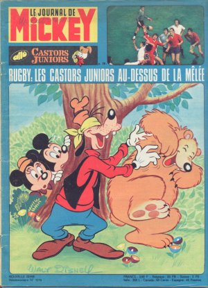 couverture, jaquette Le journal de Mickey 1215  (Disney) Magazine