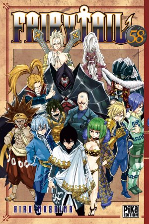 couverture, jaquette Fairy Tail 58  (Pika) Manga