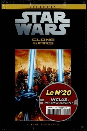 couverture, jaquette Star Wars - La Collection de Référence 30  - 30. Clones Wars : V - Les Meilleures LamesTPB hardcover (cartonnée) (Hachette BD) Comics