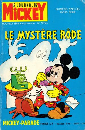 couverture, jaquette Mickey Parade 4  - Le mystère rôde (772 Bis) (Disney Hachette Presse) Périodique