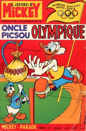 couverture, jaquette Mickey Parade 9  - Oncle picsou olympique (847 Bis) (Disney Hachette Presse) Périodique