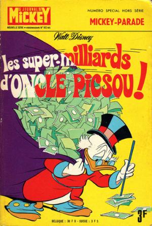couverture, jaquette Mickey Parade 14  - Les super-milliards d'Oncle Picsou ! (912 Bis) (Disney Hachette Presse) Périodique