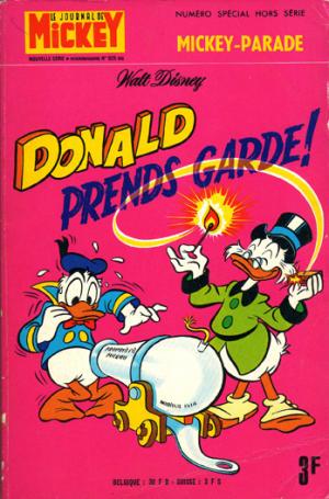 couverture, jaquette Mickey Parade 15  - Donald prends garde ! (925 Bis) (Disney Hachette Presse) Périodique