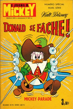 couverture, jaquette Mickey Parade 21  - Donald se fâche ! (1003 Bis) (Disney Hachette Presse) Périodique