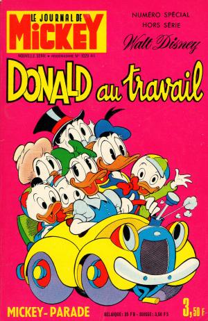 couverture, jaquette Mickey Parade 23  - Donald au travail (1029 Bis) (Disney Hachette Presse) Périodique
