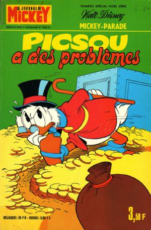 couverture, jaquette Mickey Parade 26  - Picsou a des problèmes (1068 bis) (Disney Hachette Presse) Périodique