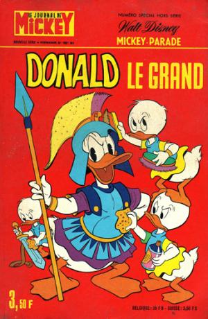 couverture, jaquette Mickey Parade 27  - Donald le grand (1081 bis) (Disney Hachette Presse) Périodique