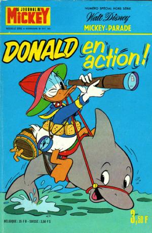 couverture, jaquette Mickey Parade 30  - Donald en action ! (1111 bis) (Disney Hachette Presse) Périodique