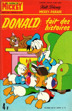 couverture, jaquette Mickey Parade 32  - Donald fait des histoires (1134 bis) (Disney Hachette Presse) Périodique