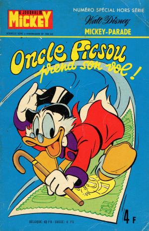couverture, jaquette Mickey Parade 33  - Oncle Picsou prend son vol ! (1144 bis) (Disney Hachette Presse) Périodique