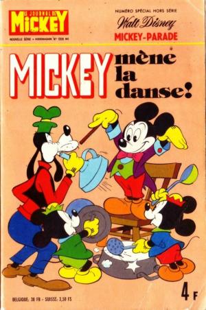 couverture, jaquette Mickey Parade 40  - Mickey mène la danse ! (1208 bis) (Disney Hachette Presse) Périodique