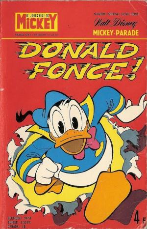 couverture, jaquette Mickey Parade 43  - Donald fonce ! (1234 bis) (Disney Hachette Presse) Périodique