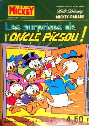 couverture, jaquette Mickey Parade 45  - Les surprises de l'oncle Picsou ! (1251 bis) (Disney Hachette Presse) Périodique