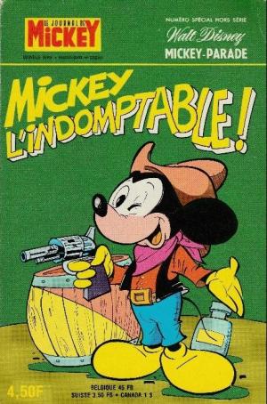 couverture, jaquette Mickey Parade 46  - Mickey l'indomptable ! (1260 bis) (Disney Hachette Presse) Périodique