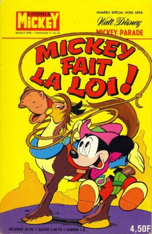 couverture, jaquette Mickey Parade 50  - Mickey fait la loi ! (1293 bis) (Disney Hachette Presse) Périodique
