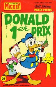 couverture, jaquette Mickey Parade 55  - Donald 1er prix (1336 bis) (Disney Hachette Presse) Périodique