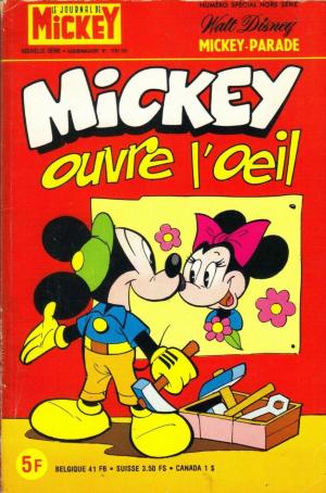 couverture, jaquette Mickey Parade 60  - Mickey ouvre l'œil (1381 bis) (Disney Hachette Presse) Périodique