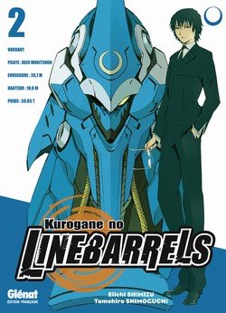couverture, jaquette Kurogane no Linebarrels 2  (Glénat Manga) Manga