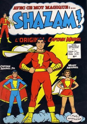 couverture, jaquette Shazam! 3 Kiosque (1974 - 1977) (Arédit) Comics