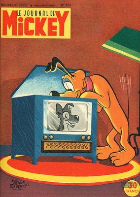 couverture, jaquette Le journal de Mickey 253  (Disney) Magazine