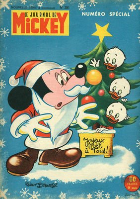 couverture, jaquette Le journal de Mickey 291  (Disney) Magazine
