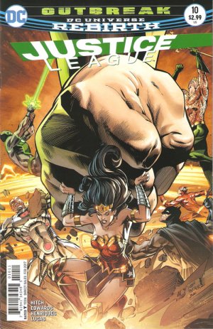 couverture, jaquette Justice League 10  - 10 - cover #1Issues V3 - Rebirth (2016 - 2018) (DC Comics) Comics