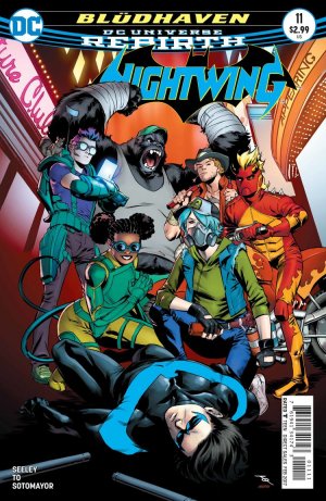 couverture, jaquette Nightwing 11  - Bludhaven - Part TwoIssues V4 (2016 - Ongoing) - Rebirth (DC Comics) Comics