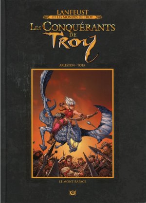 couverture, jaquette Les conquérants de Troy 4  - Le Mont RapaceDeluxe (Hachette BD) BD