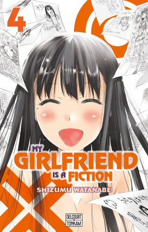 couverture, jaquette My girlfriend is a fiction 4  (Delcourt Manga) Manga