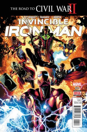 Invincible Iron Man # 11 Issues V2 (2015 - 2016)